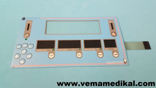 Küvöz Kontrol Panel Membranı