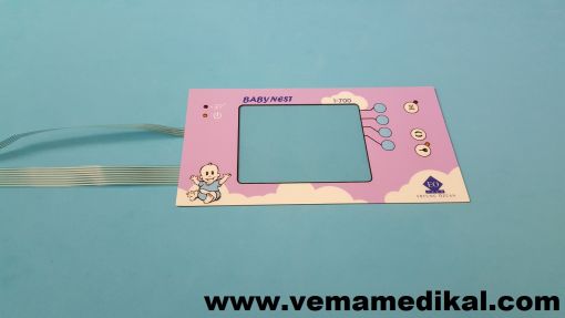 Küvöz Kontrol Panel Membranı