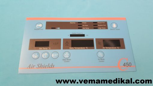 Küvöz Kontrol Panel Membranı